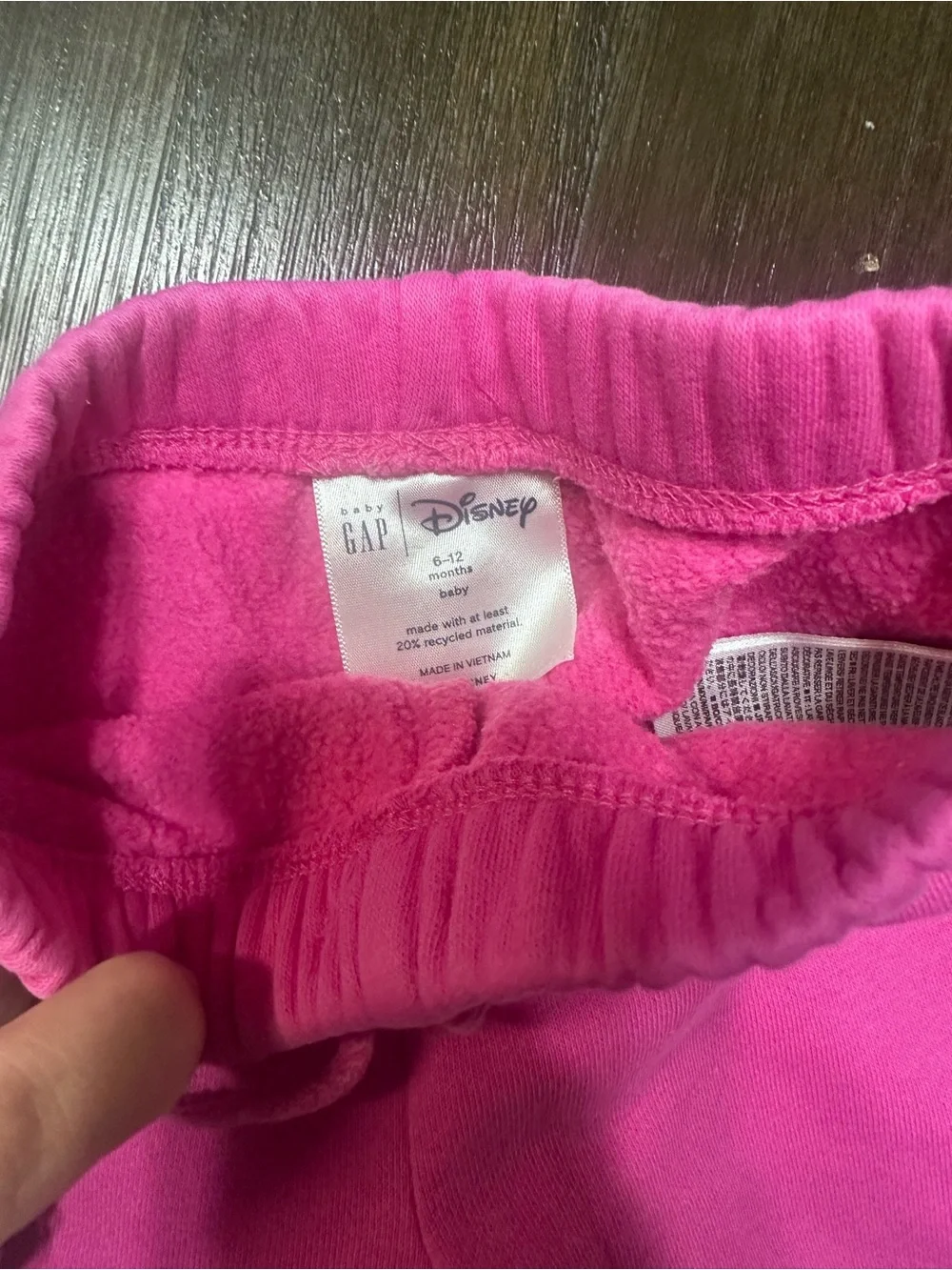 GAP Kids Pink & Lavender Minnie Joggers